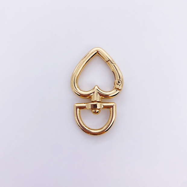 Heart snap hook