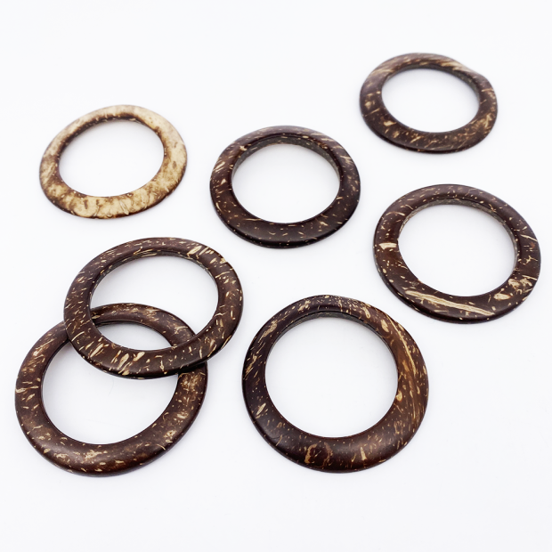 Anello rotondo - Noce di cocco