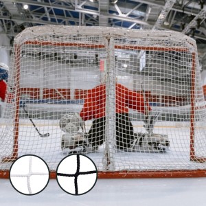 Rete per porta da hockey su ghiaccio - Set da 2