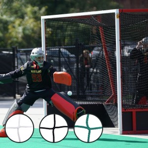 Red portería hockey sobre césped – Lote de 2