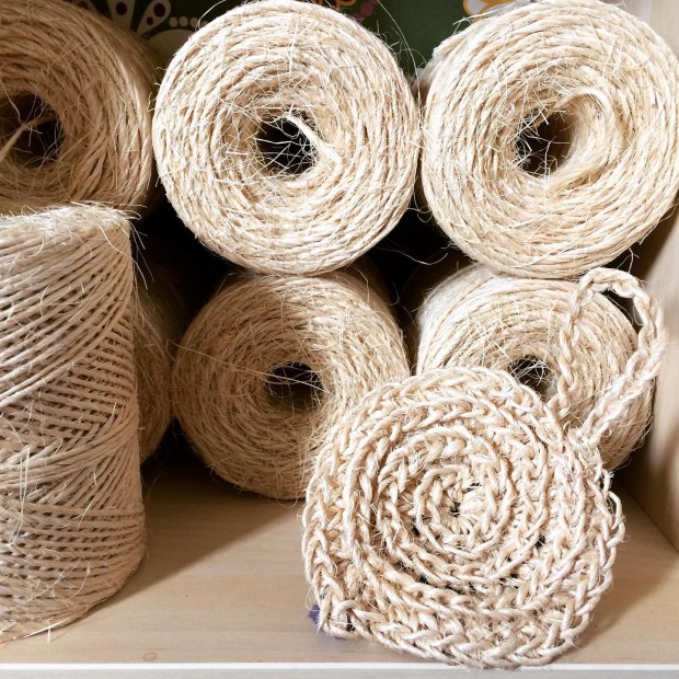 Cordaje de sisal 100% natural y biodegradable