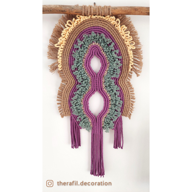 Coton macramé torsadé - FR