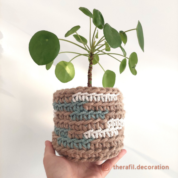 Coton macramé torsadé - FR