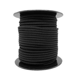 Polyester braid with braided core