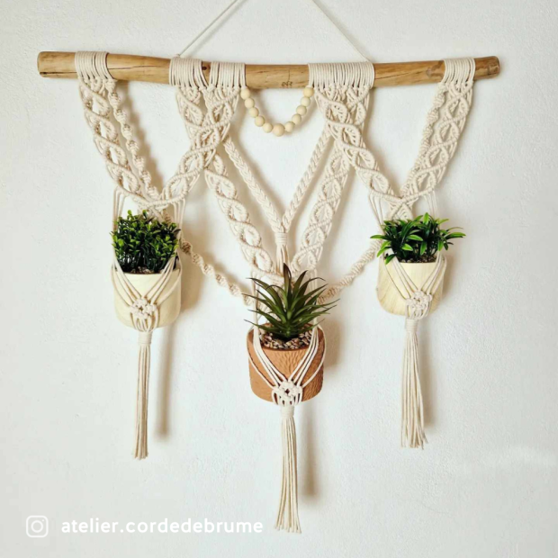 Coton macramé tressé - FR