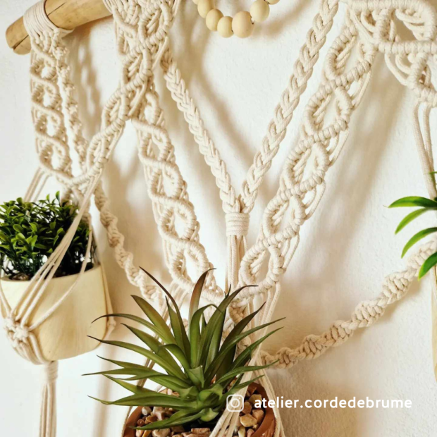 Algodón para macramé trenzado - FR