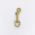 Mousqueton Plat Emerillon Mobile Ovale Zinc Nickel