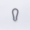 Fireman or Alpinist Stainless Steel carabiner without eye 10x100 RR333kg AISI316 standard