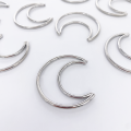 Macramé metal hoop - Moon