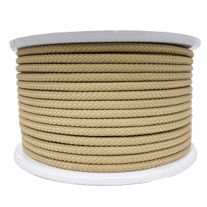 Tresse polyester thermofixée