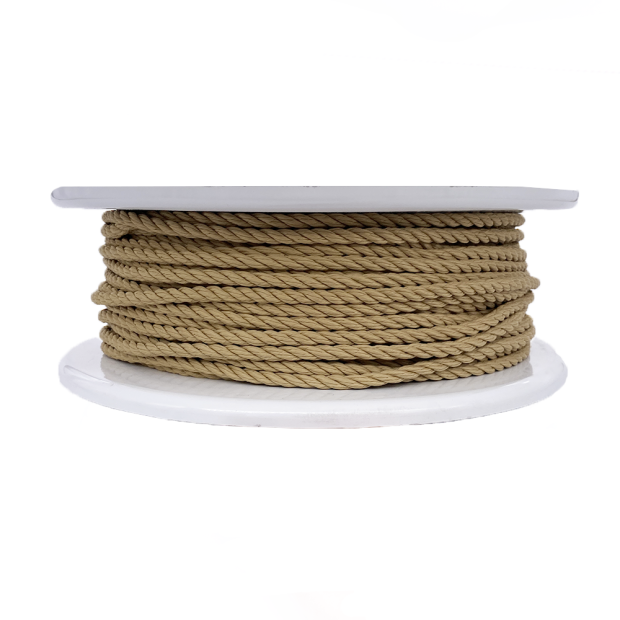 Polyester thermofixed rope