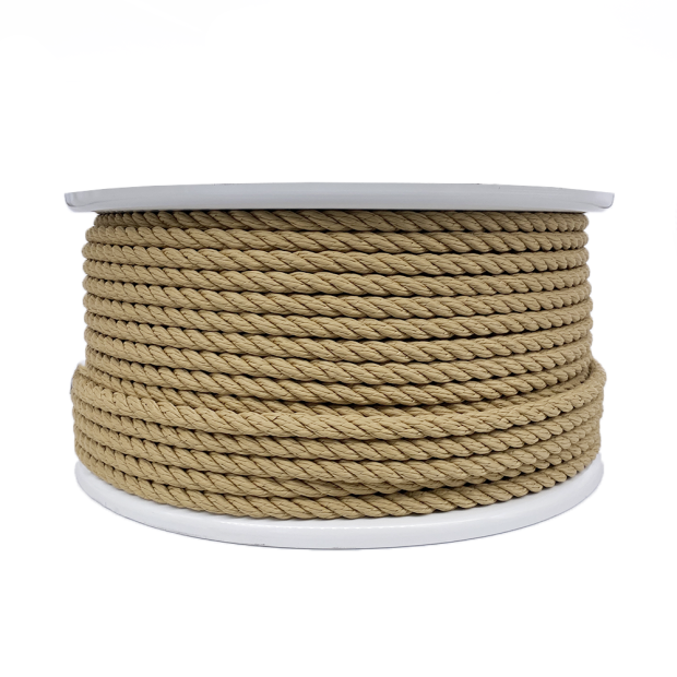 Polyester thermofixed rope