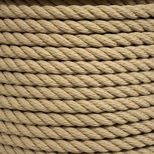 Polyester thermofixed rope