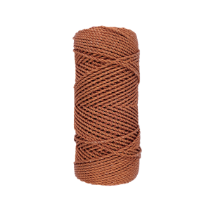 Cuerda metálica macramé