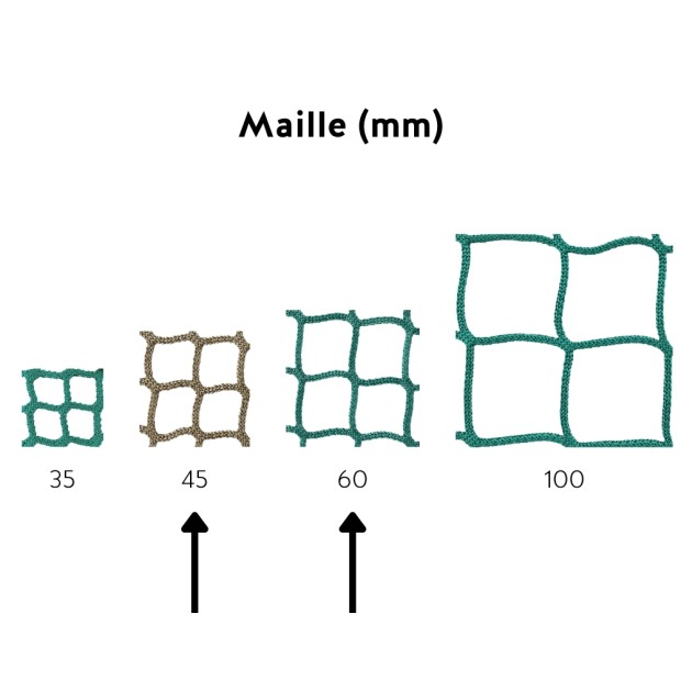 Filet à foin - Forme sac