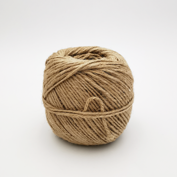Ficelle De Jute Naturelle Mopec | 0,5mm X 100m | 1 Fil | Couleur Nature
