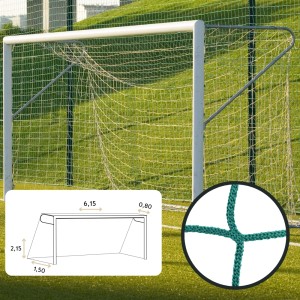 Football goal 8 net - Set of 2