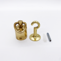 Rope end cap - Ring + hook