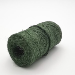 Le Jute corde 5 mm, corde épaisse de 3-ply le jute ficelle, 66