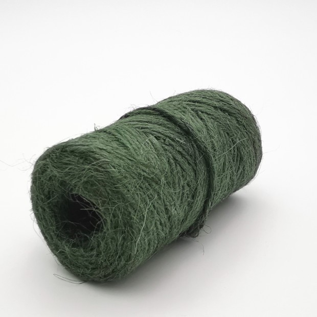 Corde en jute - Ø 2 mm, vert