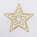 Macramé metal hoop - Star