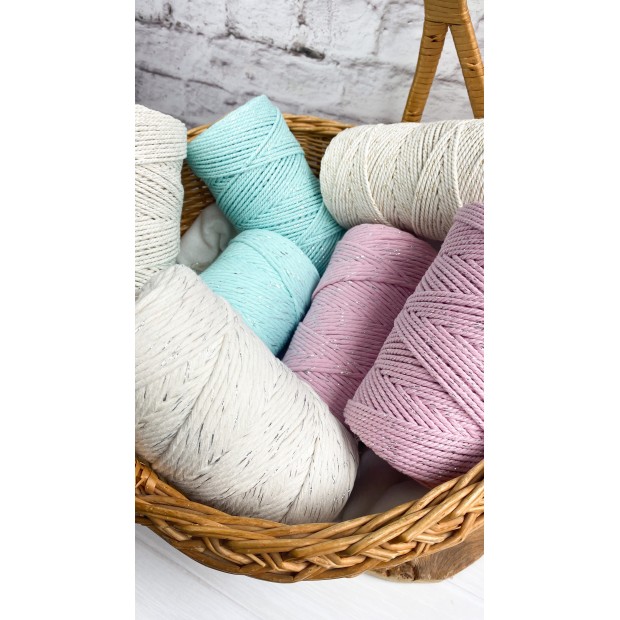 Coton macramé peigné - Recyclé