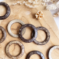 Anello rotondo - Noce di cocco