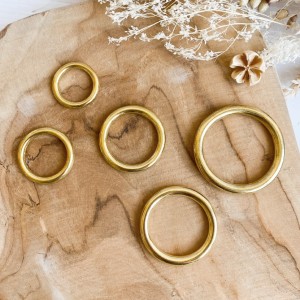 Runder Ring – Messing