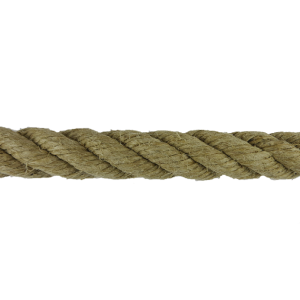 Polished hemp rope 8mm Spool 100m