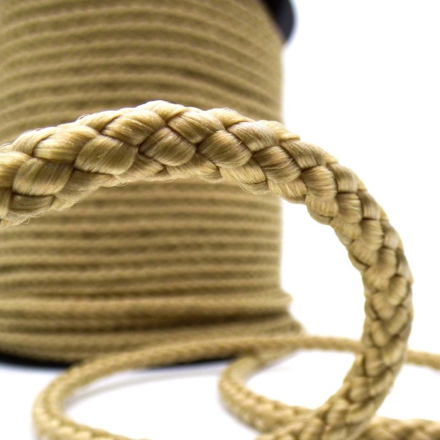 Tresse en Polypropylène avec Âme Beige 