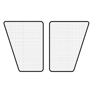 Trampoline net - Nautitech 482 (Set of 2)