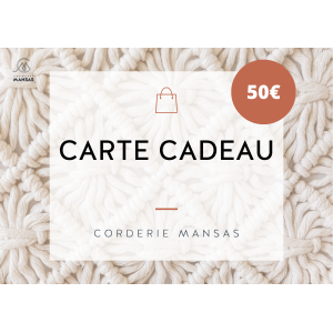 Tarjeta regalo 50€
