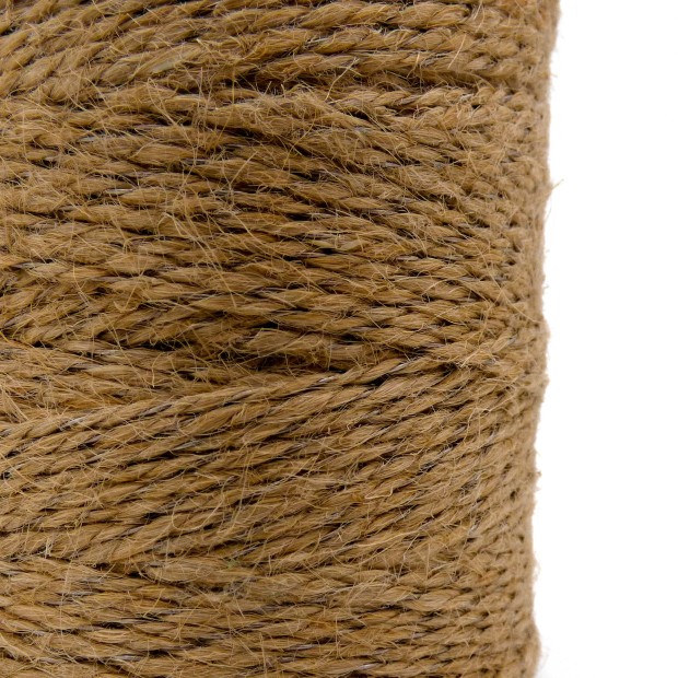 Natural Vine Jute Twine with Steel Wire 0,44 Biodegradable Rolls 500Gr