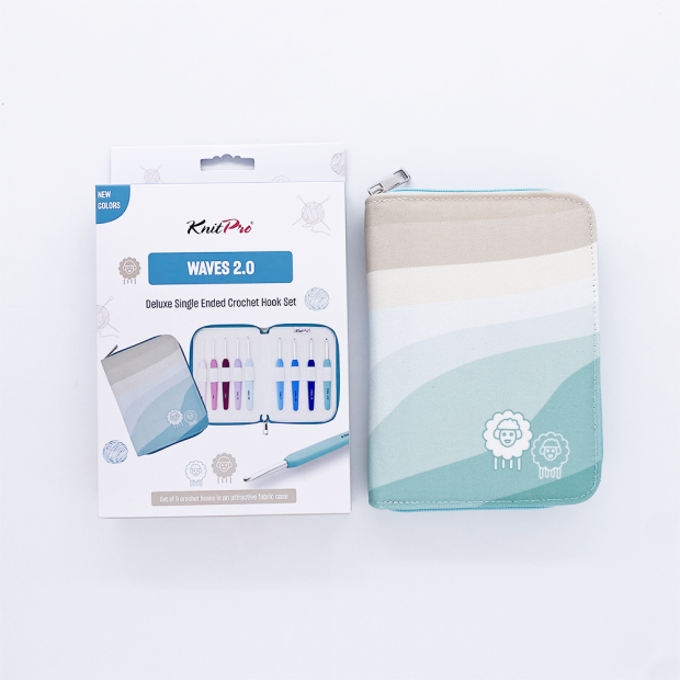 Kit da uncinetto KnitPro Waves 2.0