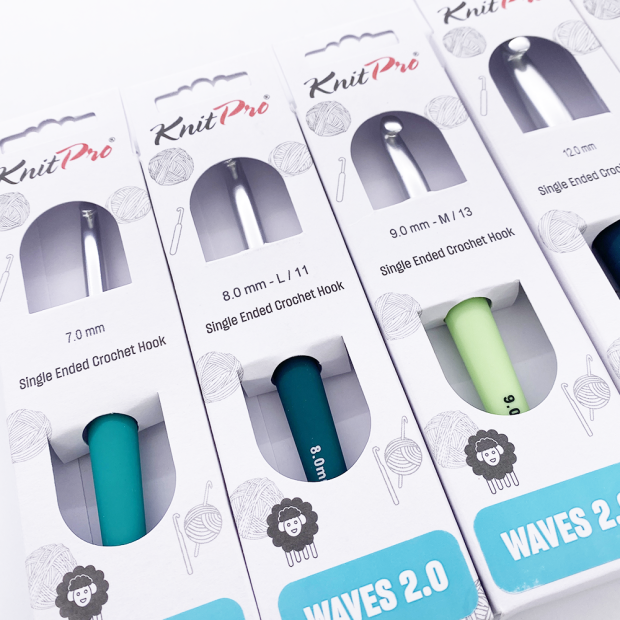 Agulha de croché KnitPro Waves 2.0