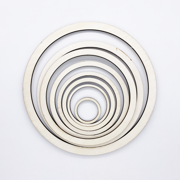 Holzring – 8er-Set