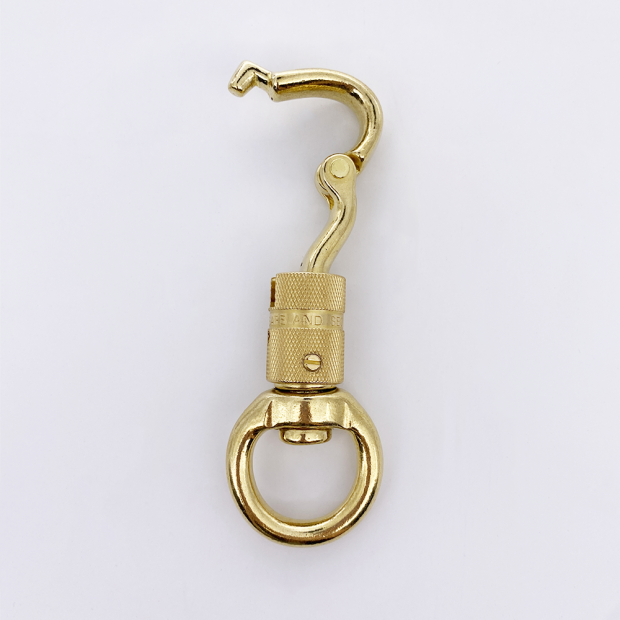 Panic snap for horse - Brass