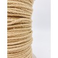 Braided rope jute with cotton core