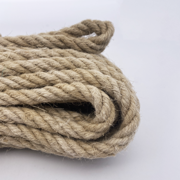 Corde chanvre non poli avec épissures ***DESTOCKAGE***