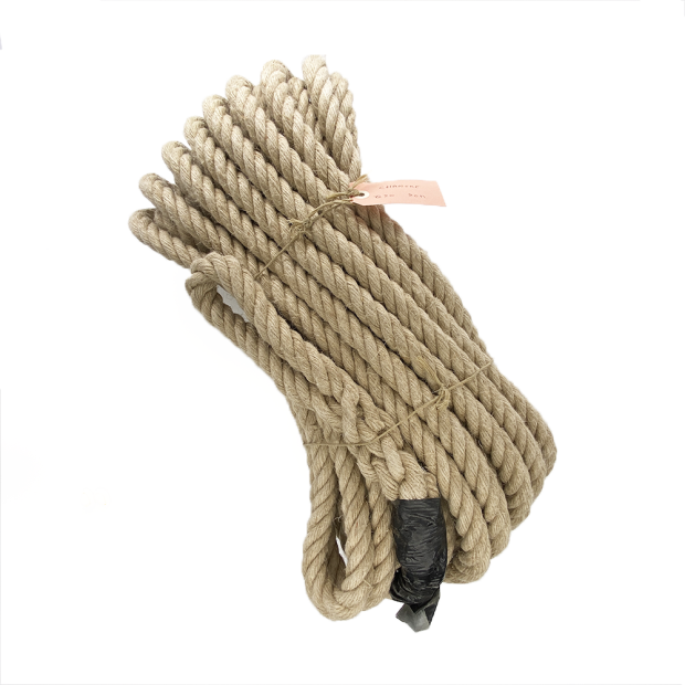 Corde chanvre non poli avec épissures ***DESTOCKAGE***