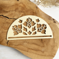Supporto murale in legno