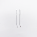 Curved-tip wool needles
