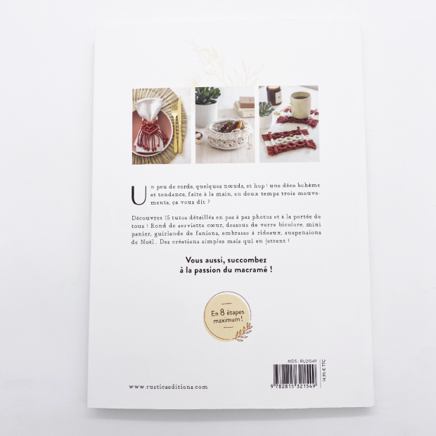 Livre - Ma petite déco en macramé