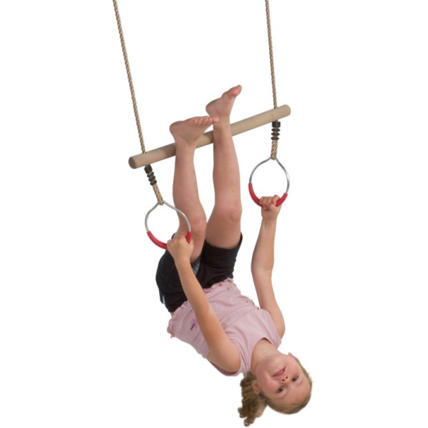 Trapecio con anillas