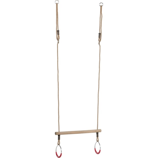 Trapeze with rings