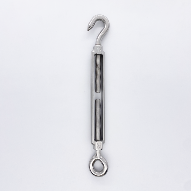 Tendeur œil + crochet - Inox