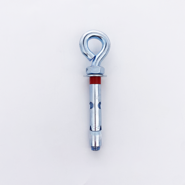 Anchor bolt with closed hook