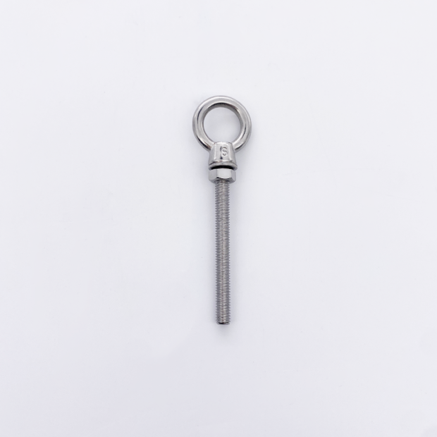 Piton à œil fileté avec écrou - Inox