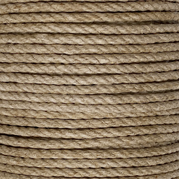 Corde chanvre poli - Artisanal