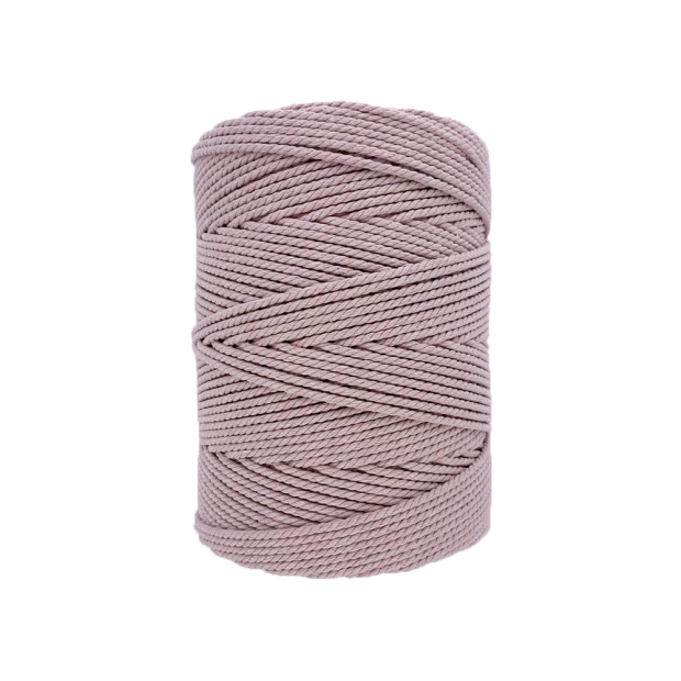 Coton macramé torsadé - Recyclé ***DESTOCKAGE***